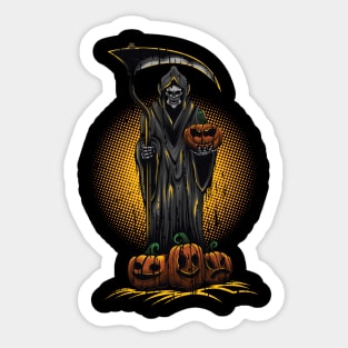 Gourd God of Death Sticker